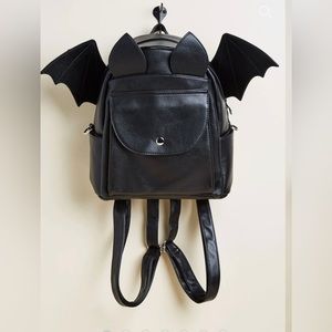 Black Bat backpack from ModCloth- new